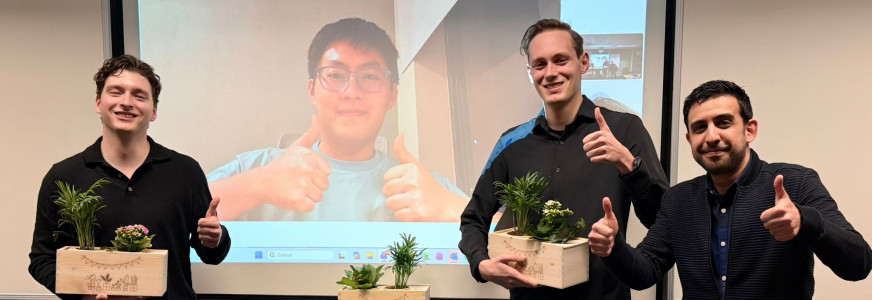 Wei wint Nederlandse voorronde REHVA Student Competition